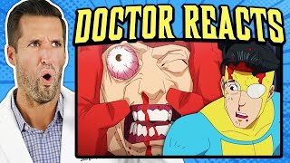 ER Doctor REACTS to Brutal Invincible Fight Scene Injuries