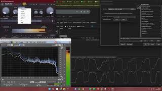FabFilter Pro-L2 on a bass boosted song