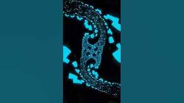 Luminescent Switcher Fractal: High-speed Animation #trippy #psytrance #shorts
