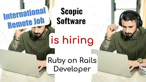 Hiring Ruby on Rails Developer | Remote Developer Jobs | Remote Jobs | Software Developer Jobs