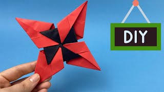 How to make an origami ninja star? | Very easy by  Papierflieger Tube 1,095 views 1 month ago 8 minutes, 10 seconds