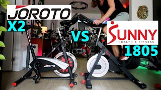 Sunny SFB1805 vs Joroto X2  $600 Sunny Bike compared to $400 Joroto bike