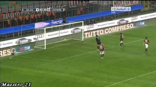 Highlights AC Milan 4-4 Udinese - 09-01-2011