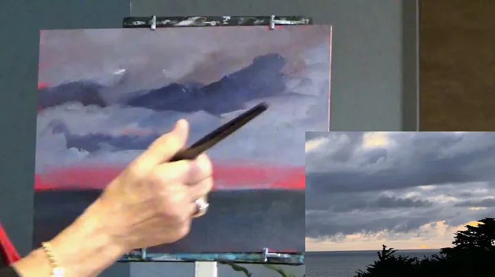 Carol Gray's art demonstration for the Salinas Val...