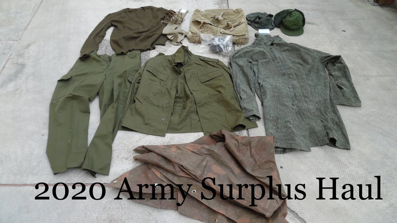 Army Surplus Haul 2020 - Unboxing New Equipment For Future S.T.A.L.K.E.R. Costumes