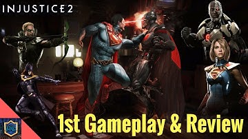 Injustice 2 - Mobile 1st Gameplay & Review - New Mode & Features - Full Character List - iOS Android