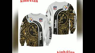 NFL Pittsburgh Steelers Halloween Unisex T-shirt Hoodie Zip up Hoodie Fleece Bomber Jacket Sweater