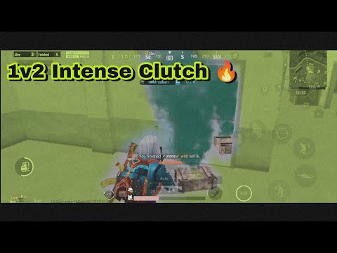1v2 Intense Clutch 😱🔥 || FrizzBee #bgmi #bhfyp #trending