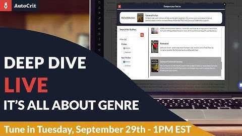 Deep Dive Live! All About Genres