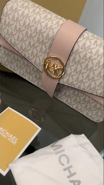 MICHAEL KORS Greenwich Medium Logo Shoulder Bag