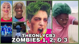 @THEONLYCB3 Zombies 1, 2, & 3 Tik Tok Compilation Resimi