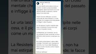 Poesia intitolata L'impero delle tenebre scritta da Antonio Dell'Isola.