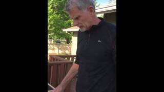 Re-Waxing the new hive frames