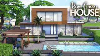 BASE GAME MODERN FAMILY HOME | NO CC | 3 Bdr + 3 Bth | The Sims 4: Speed Build