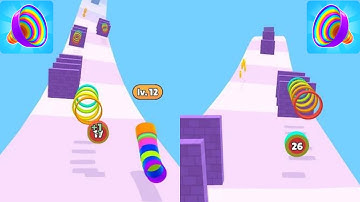 Level Up Circles: Android/iOS gameplay all levels Mobile #shorts #levelupcircles #onlinegames