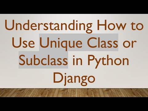 Understanding How to