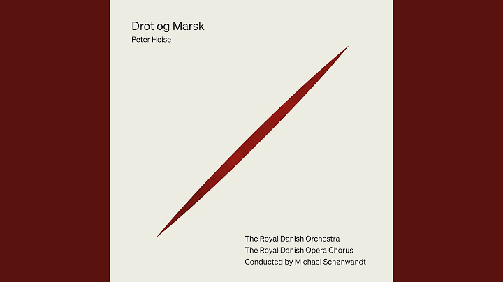 Drot og marsk, Act I Scene 8: Det var sig jomfru Svanelil (Live)