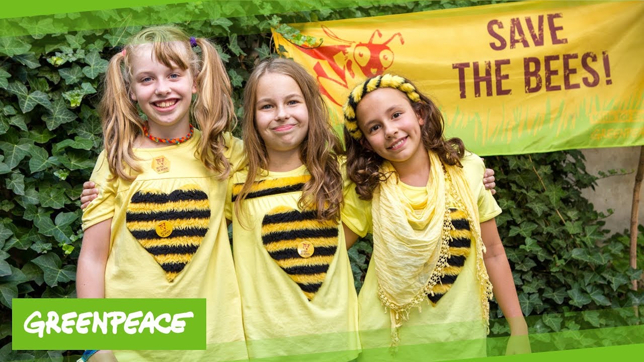 Greenpeace Kids Let S Save The Bees Youtube