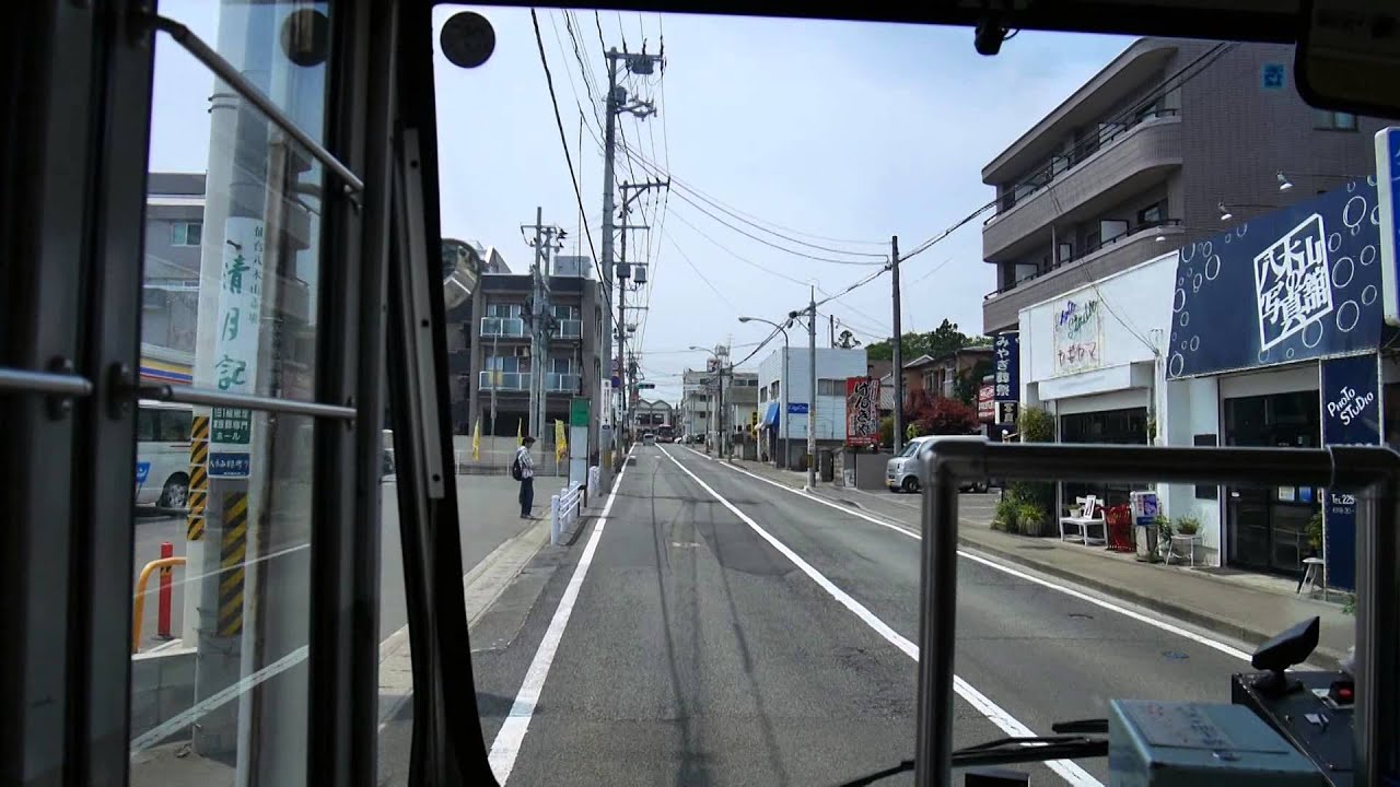 【前面展望】仙台駅前～八木山動物公園～ＪＲ長町駅【宮城交通バス・長町線_日本縦断中！】