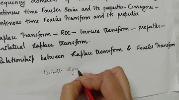 Module3 ||Syllabus||Introduction|| EC202||Signals and Systems KTU