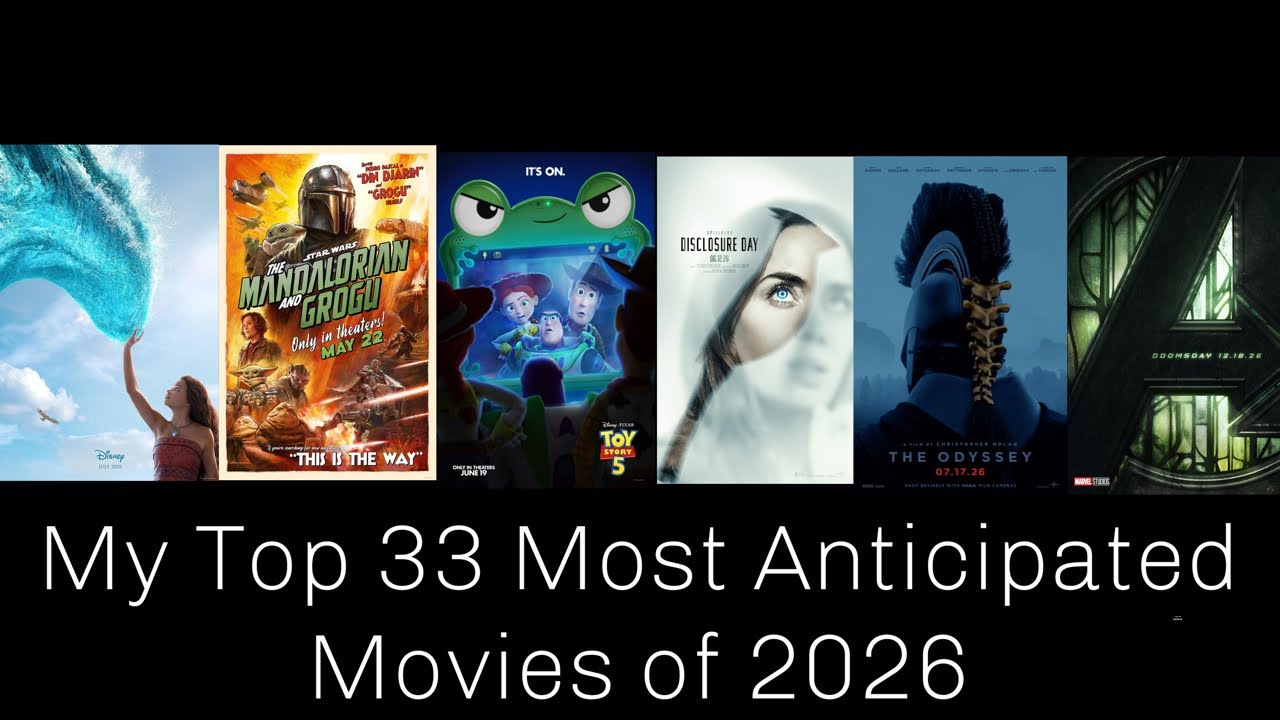 My Top 33 Most Anticipated Movies of 2026 - YouTube