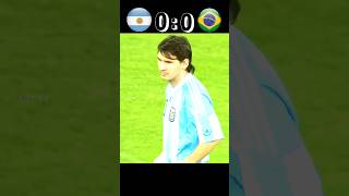 Argentina VS Brazil 2010 Interesting Friendlies Match Highlights #football #shorts #youtube