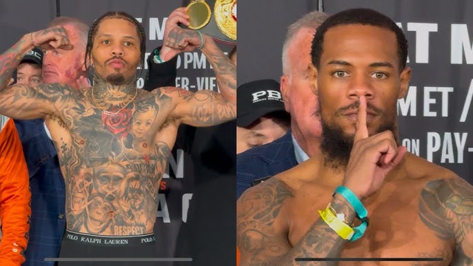 GERVONTA DAVIS LAMONT ROACH FULL WEIGH IN, FACEOFF & FINAL WORDS