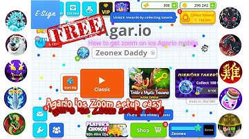 How To Get Zoom On Agario Mobile IOS