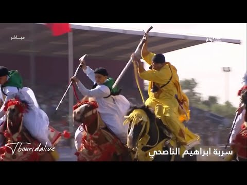 لوحة فنية من المشاركة الكاملة لمقدم الرائع ابراهيم الناصحي نهائي دار السلام Dar Salam Tbourida 2019