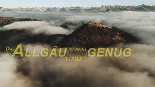 Das Allgäu Ist Nicht Genug Drohnenaufnahmen Über Den Wolken Während Des Sonnenuntergangs