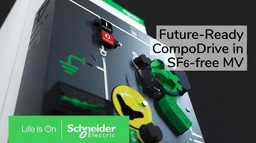 Powerful CompoDrive in SF6-free MV for More Sustainable Grids | Schneider Electric