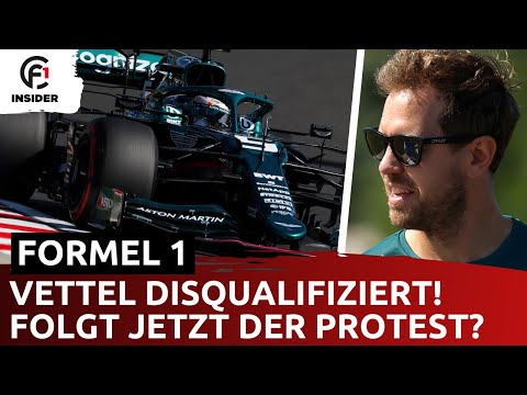 Disqualifiziert! Werden Vettel und Aston Martin protestieren? - Formel 1 Ungarn 2021