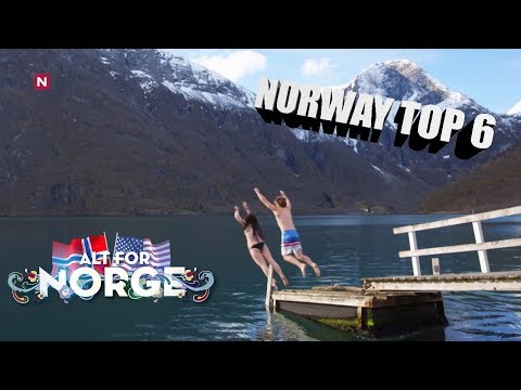 Video: Topp 6 strender i Norge for svømming