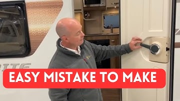 Common Mistakes when Locking Your Caravan Habitation Door