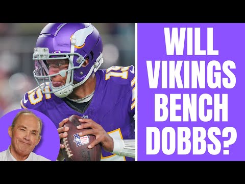 Will Minnesota Vikings bench Josh Dobbs after the bye week?