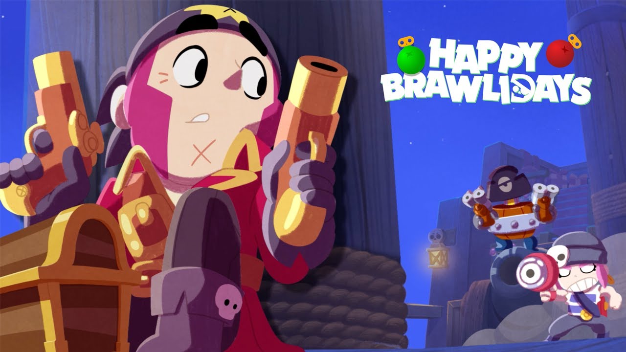 Brawl Stars Animation Pirate Brawlidays Youtube - barley da primeira versão brawl stars