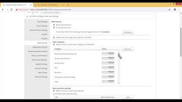 SEPS - How to exclude particular url and block rest