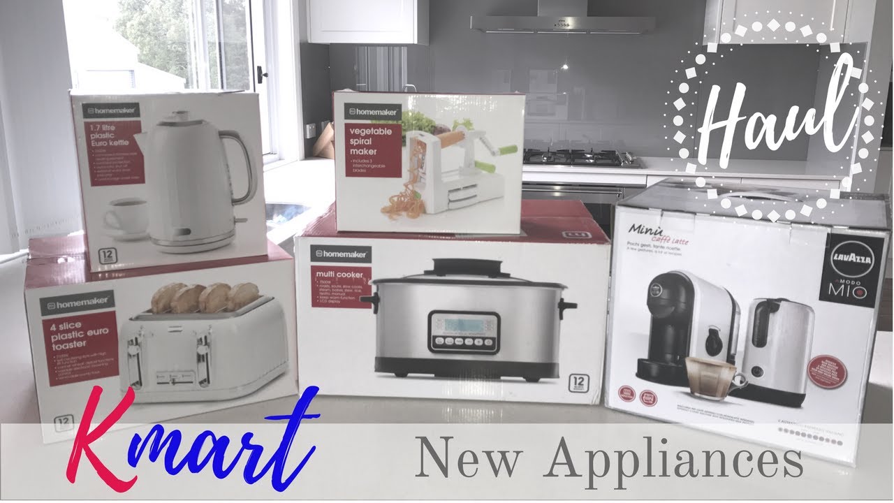 Haul Kmart Kitchen Appliances Youtube