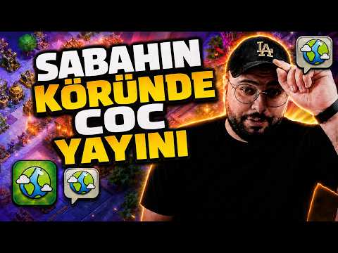 42 DERECE SICAKTA CHILL COC YAYINI BAŞLADI!(CLASH OF CLANS)