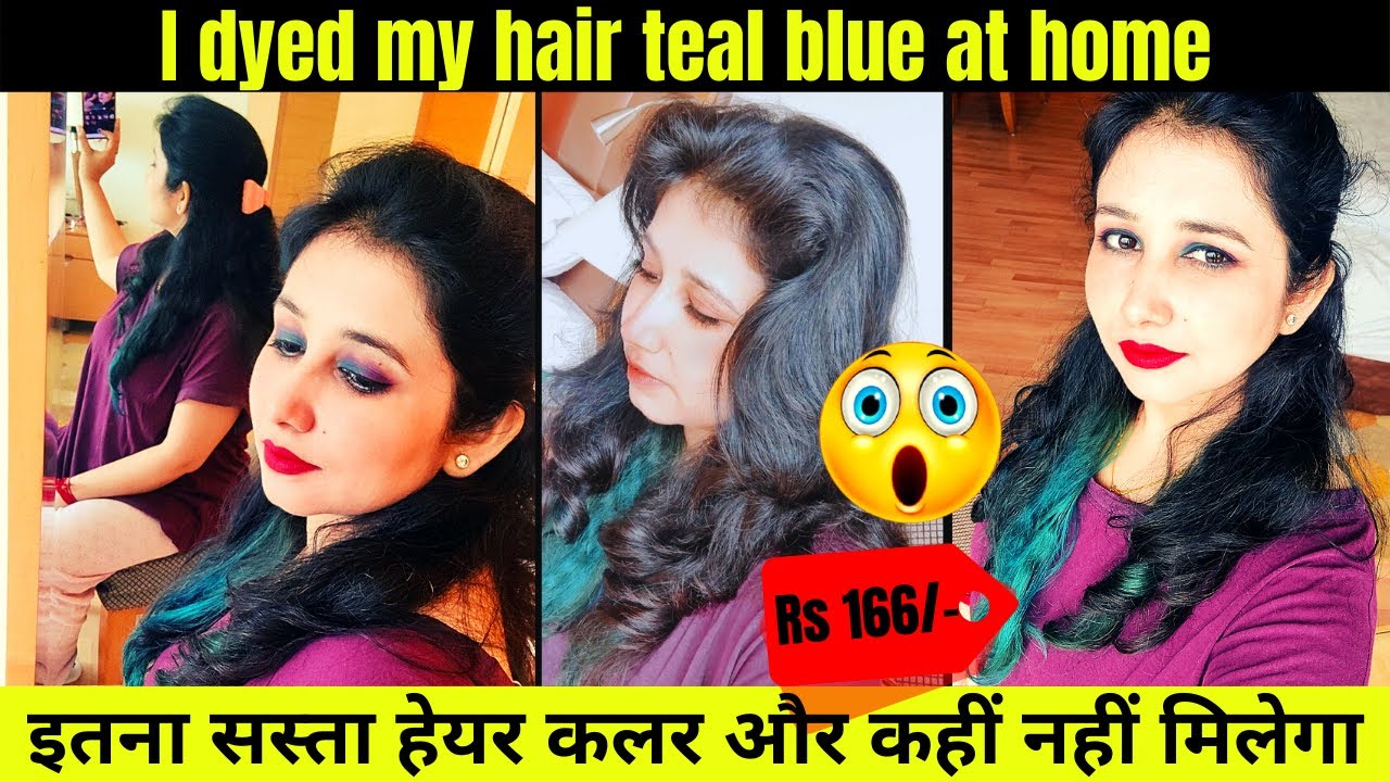 7. "Aqua Teal Blue Hair Accessories" - wide 3