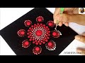 How to make Dot Art| How to use dot Art tools for beginners| Easy Dot Art Mandala Tutorial|