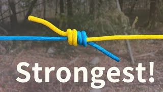 The most reliable way to join two ropes for camping, climbing and fishing [Double Fisherman's Knot]