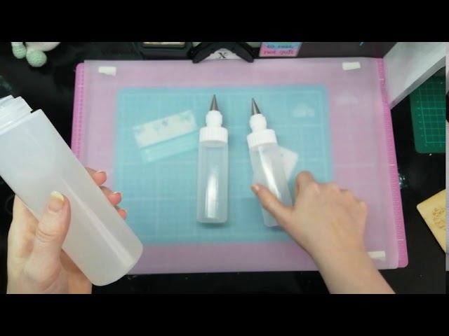 Filling Royal Icing Squeeze Bottles 