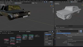 #animation #blender #3d #graphicdesign #model #car #classic 