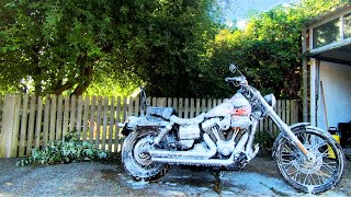 Last day before the trip - time for a wash!🧽🚿 | #snowfoam #bikelife @killerbrandsdetailing6515