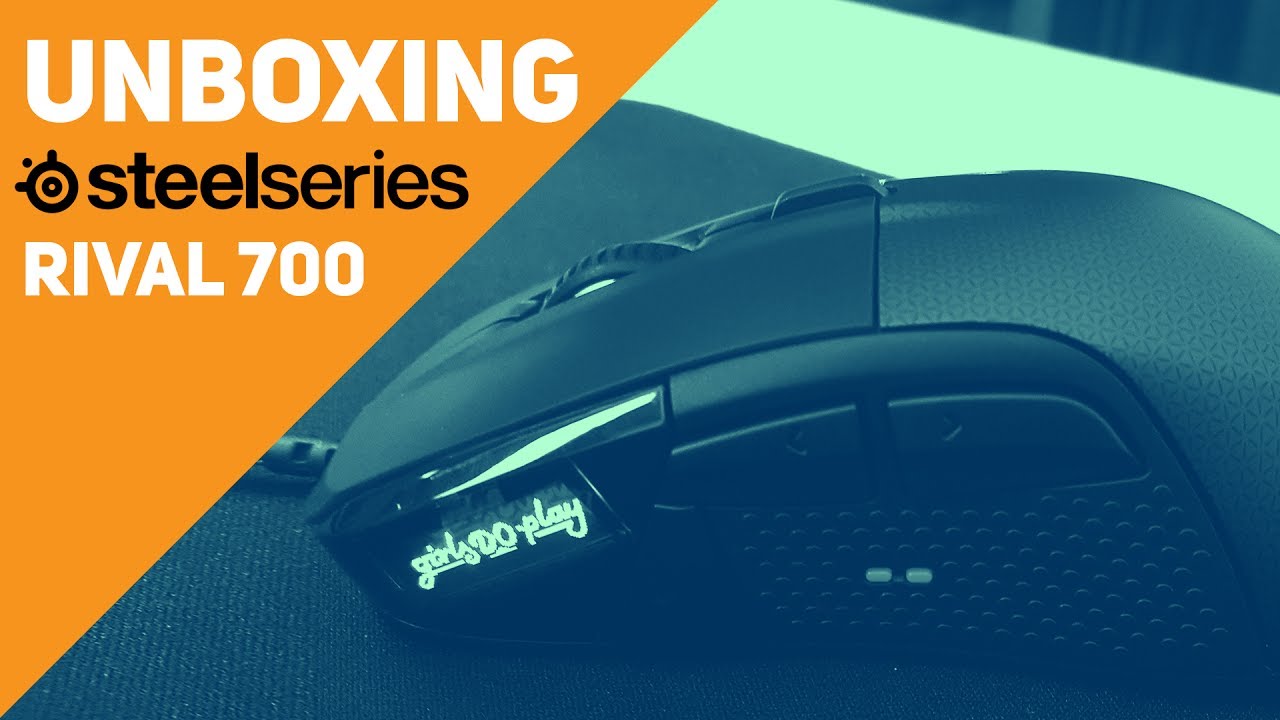 UNBOXING STEELSERIES RIVAL 700 - WIBRUJĄCA MYSZKA DO ZADAŃ SPECJALNYCH!