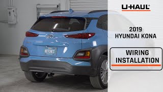 2019 Hyundai Kona Trailer Wiring Harness Installation