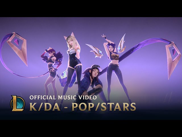 K/DA - POP/STARS MV, 약 한달만에 1억 조회수 돌파