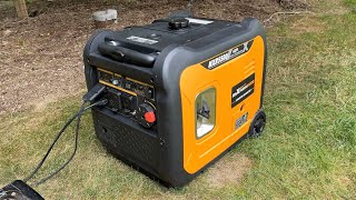 MAXPEEDINGRODS Inverter Generator Unboxing and Review