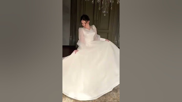 لوك وفستان فرح انيق ومحتشم لكل متمنية تكون عروسة 😍☺️👸💍🪞